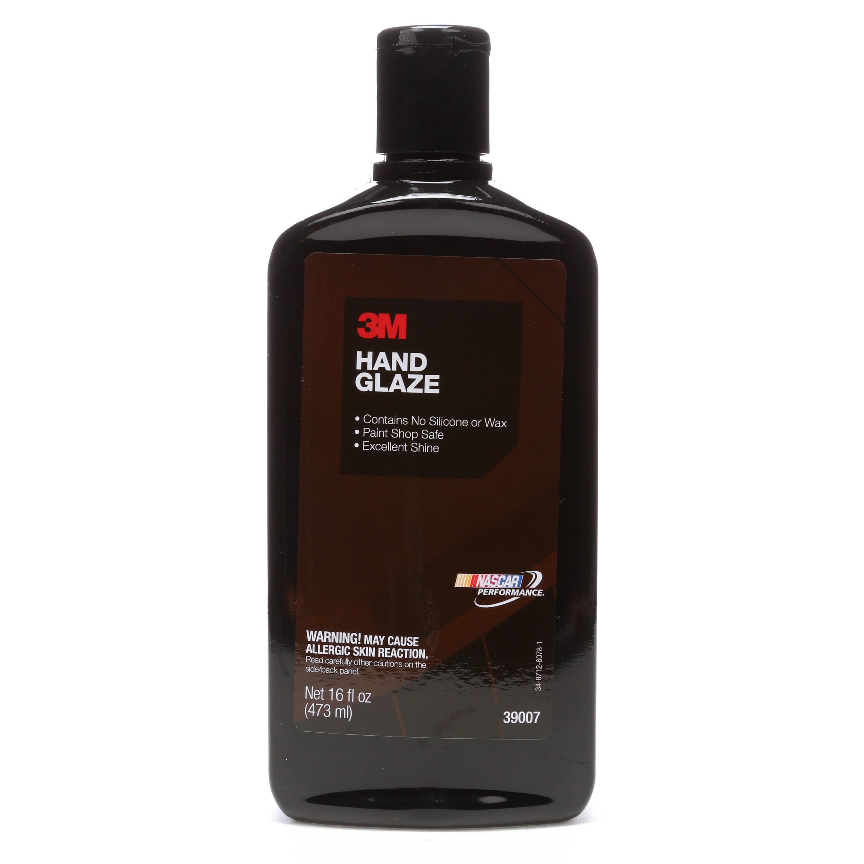3M 7100033289 Non-Wax Hand Glaze, 16 oz Container, Brown - Buffing & Polishing Compounds